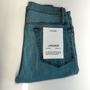 Light Blue Skinny Fit Jagger Denim Jeans by Frame - TAGS STILL ON - NEVER WORN